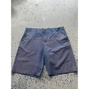Travis Mathew Golf Shorts Casual Flat‎ Front Blue Mens Size 40